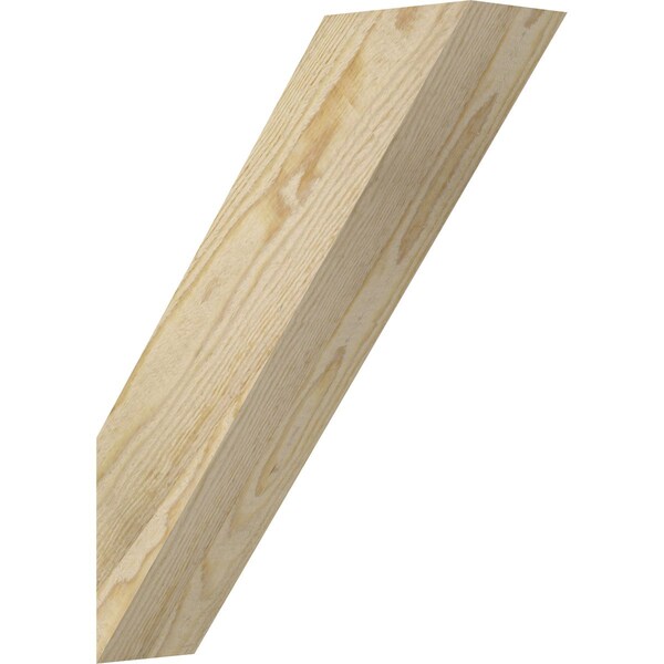 Ekena Millwork 4"W x 14"D x 18"H Traditional Rough Sawn Knee Brace, Douglas Fir BRC04X14X18TRA00RDF - main